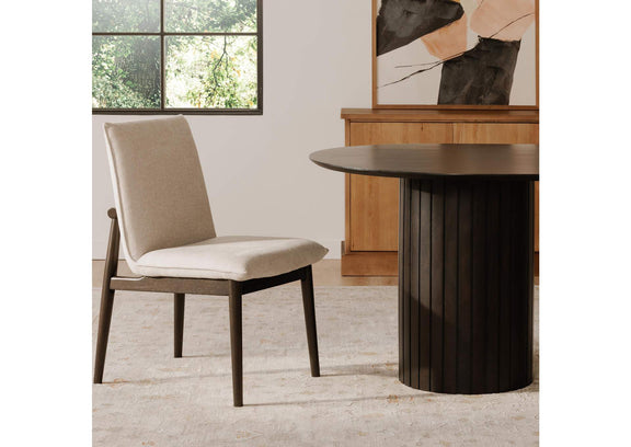 EQ-1023-34 Charlie Dining Chair Beige– Set Of Two