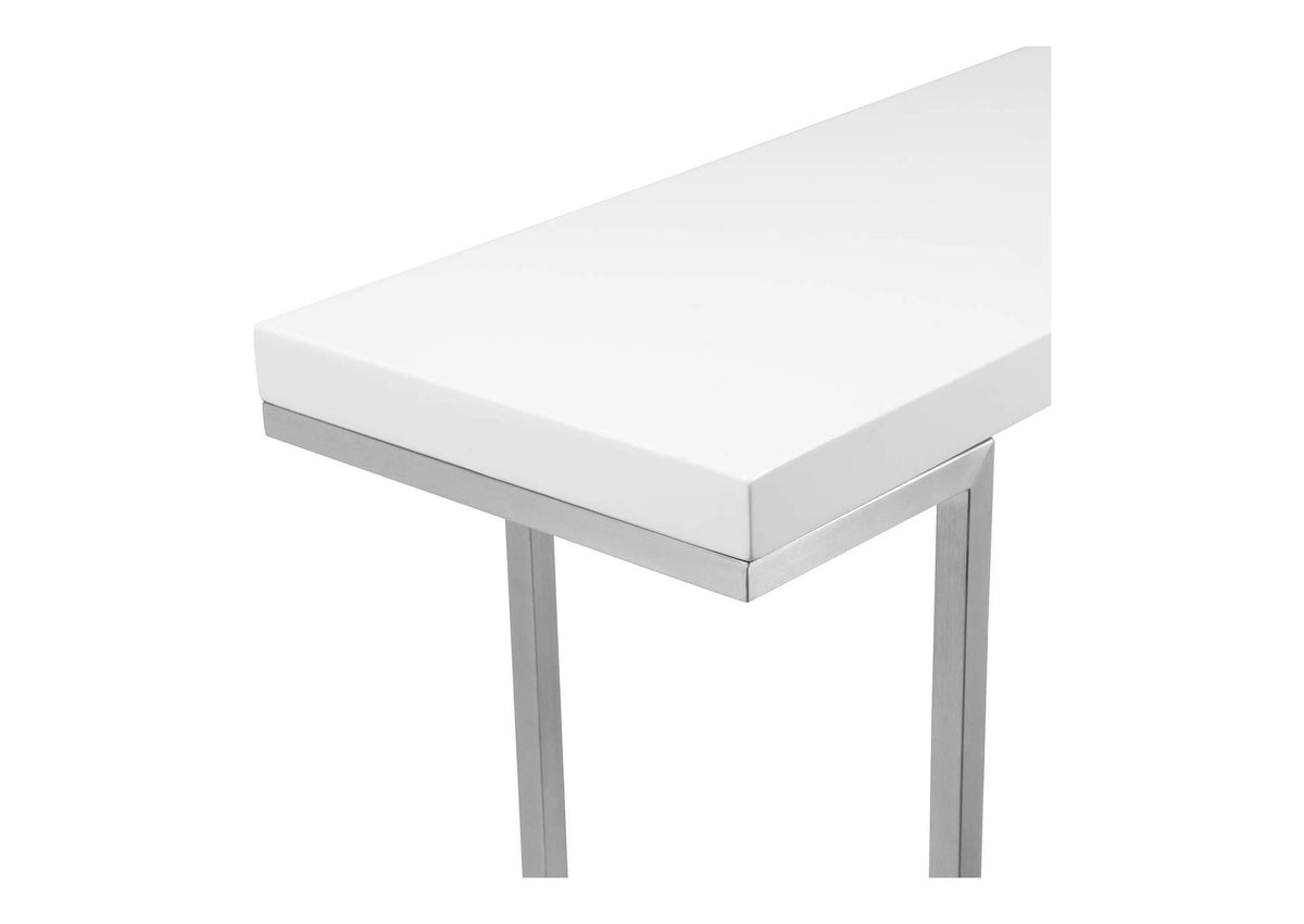 ER-1023-18-0 Repetir Console Table White Lacquer