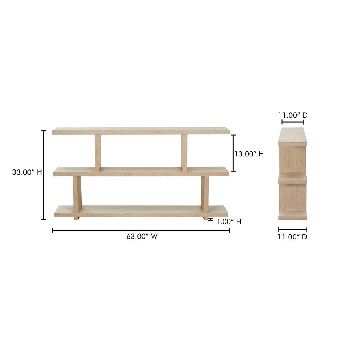 ER-1072-24 Miri Small Shelf Oak