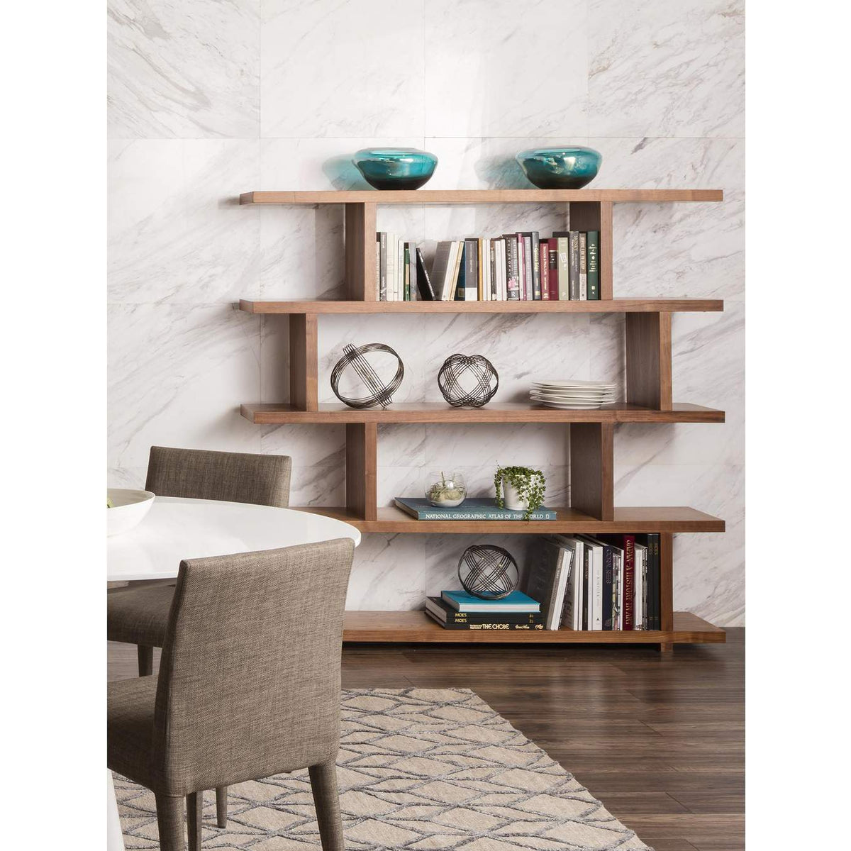 ER-1073-03 Miri Large Shelf Walnut