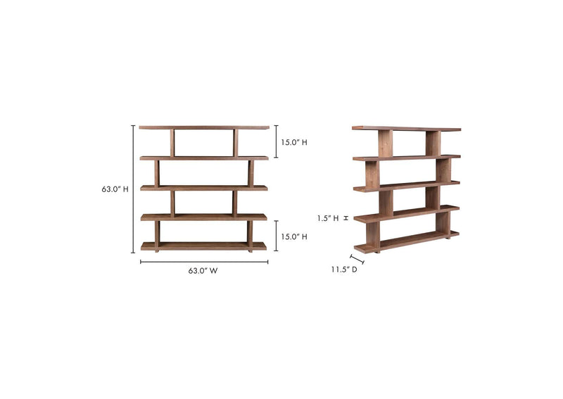 ER-1073-03 Miri Large Shelf Walnut