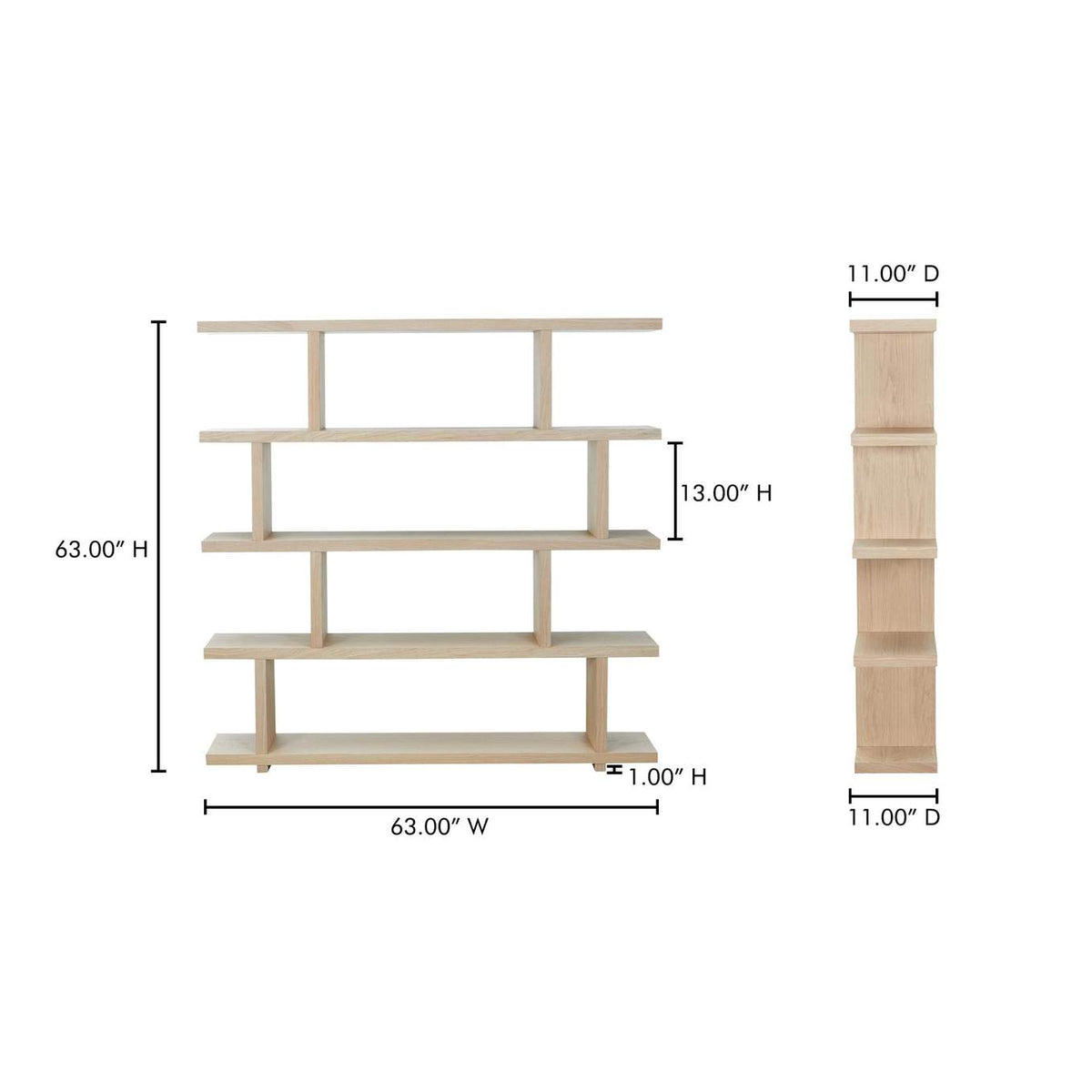 ER-1073-24 Miri Large Shelf Oak