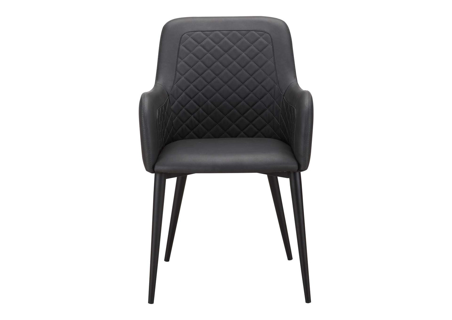 ER-2040-02 Cantata Dining Chair Slate Vegan Leather - Set of Two