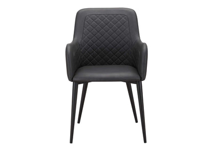 ER-2040-02 Cantata Dining Chair Slate Vegan Leather - Set of Two