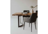 ER-2040-02 Cantata Dining Chair Slate Vegan Leather - Set of Two