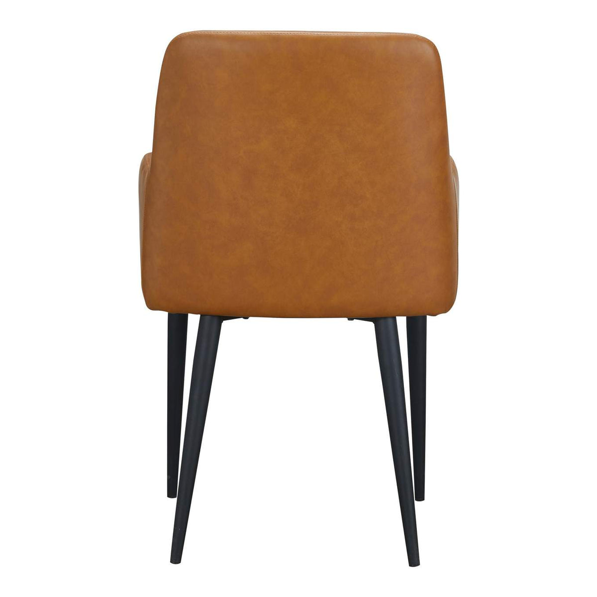 ER-2040-40 Cantata Dining Chair Tawny Vegan Leather - Set Of Two