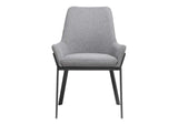 ER-2082-25 Lloyd Dining Chair Dark Grey - Set Of Two