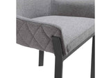 ER-2082-25 Lloyd Dining Chair Dark Grey - Set Of Two