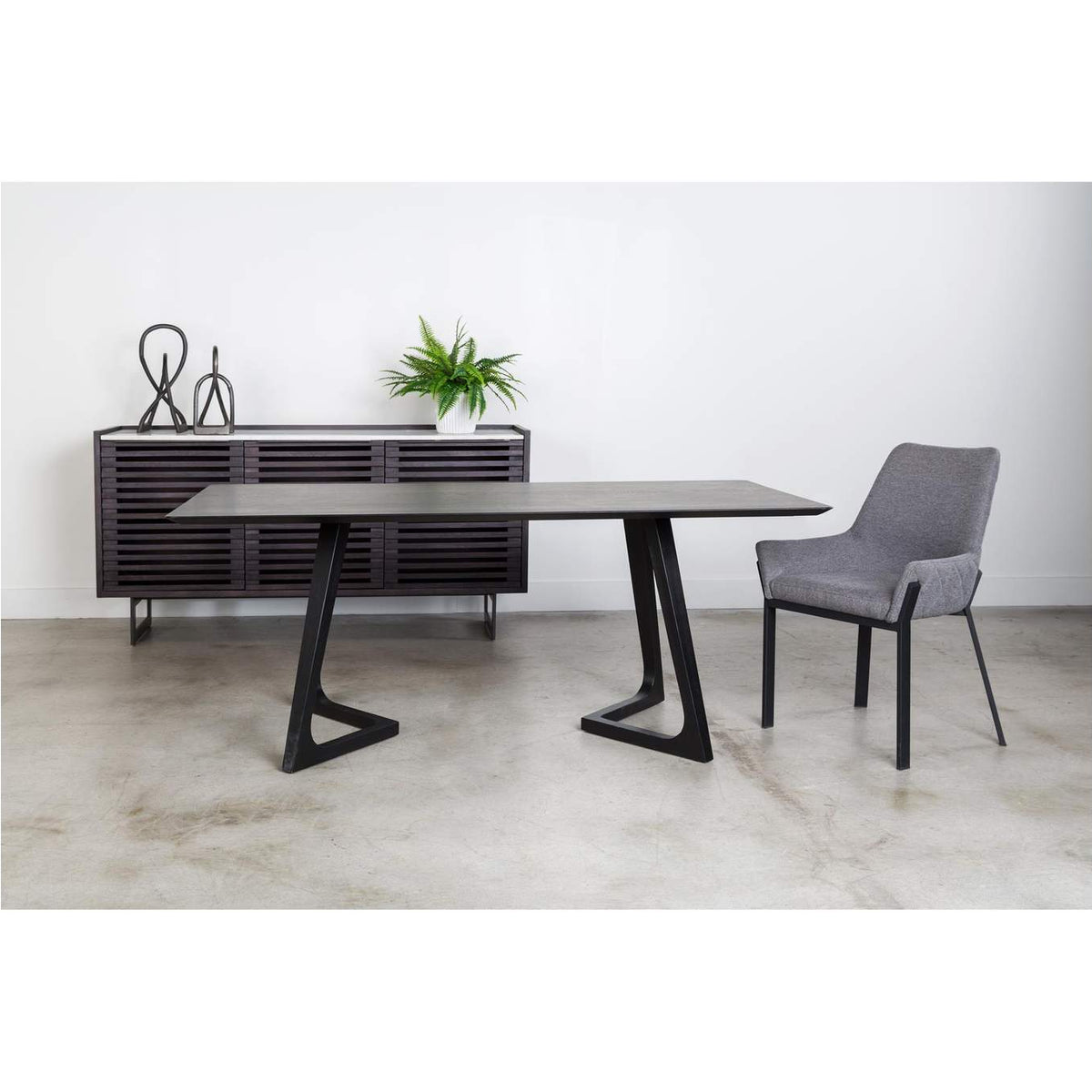 ER-2082-25 Lloyd Dining Chair Dark Grey - Set Of Two