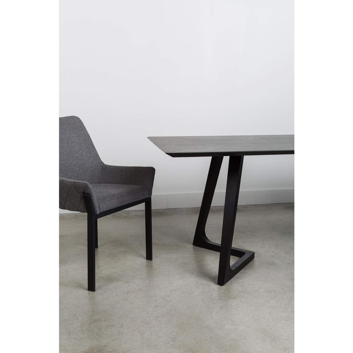 ER-2082-25 Lloyd Dining Chair Dark Grey - Set Of Two