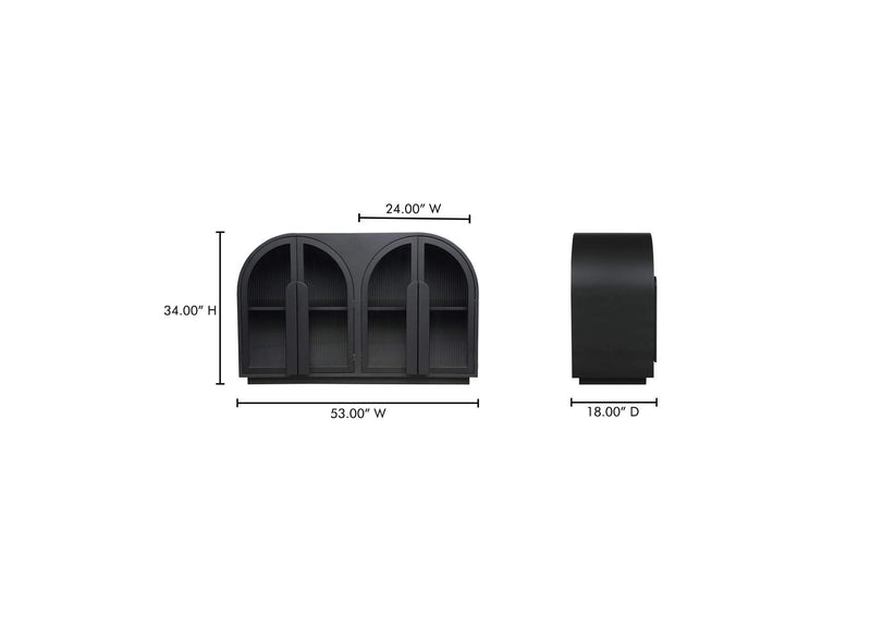 EW-1007-02 Salone Cabinet Black