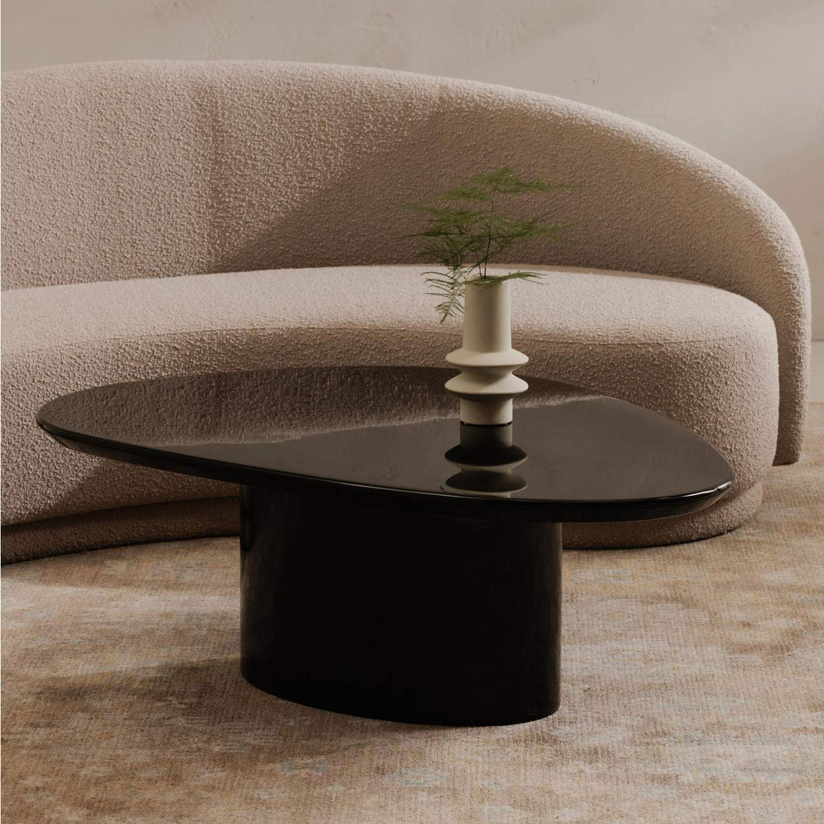 EW-1017-02-0 Eden Coffee Table Black Lacquer