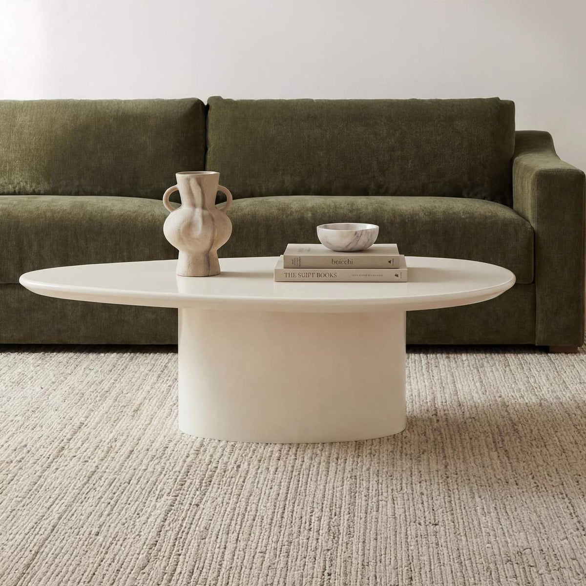 EW-1017-05-0 Eden Coffee Table Ivory Lacquer