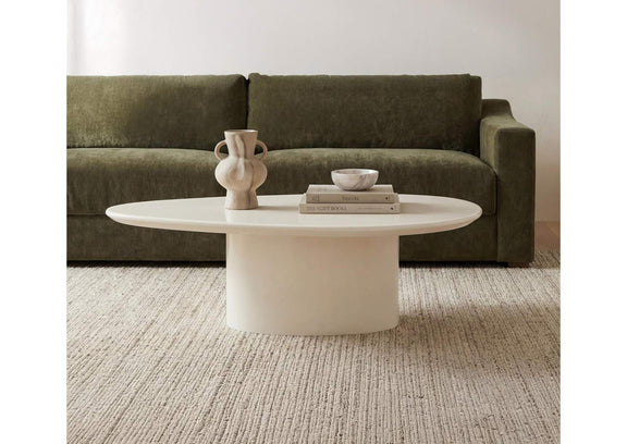 EW-1017-05-0 Eden Coffee Table Ivory Lacquer