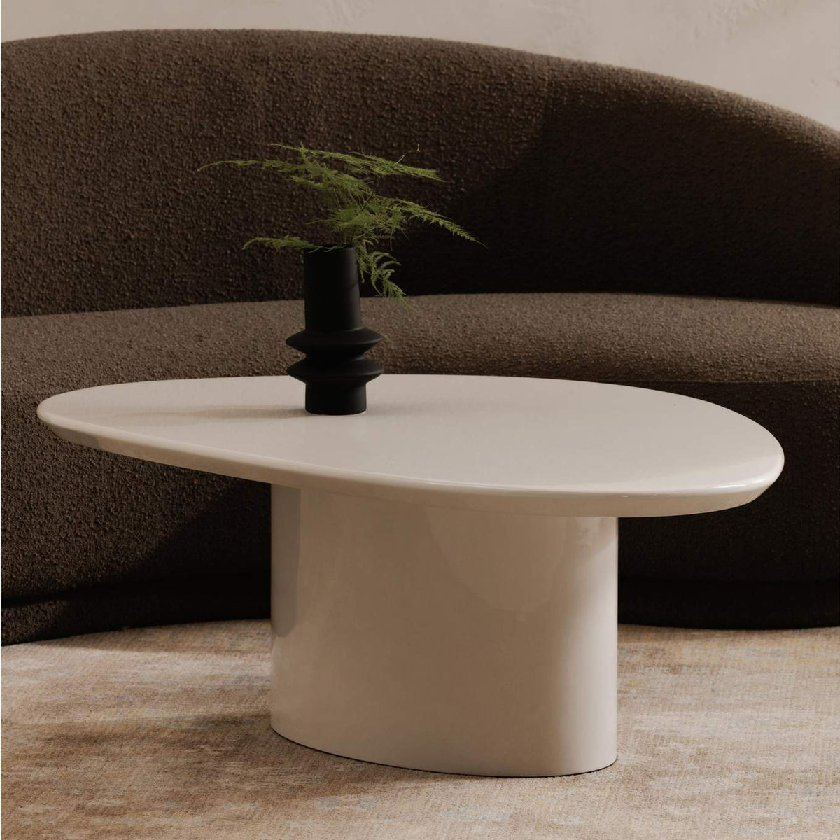 EW-1017-05-0 Eden Coffee Table Ivory Lacquer