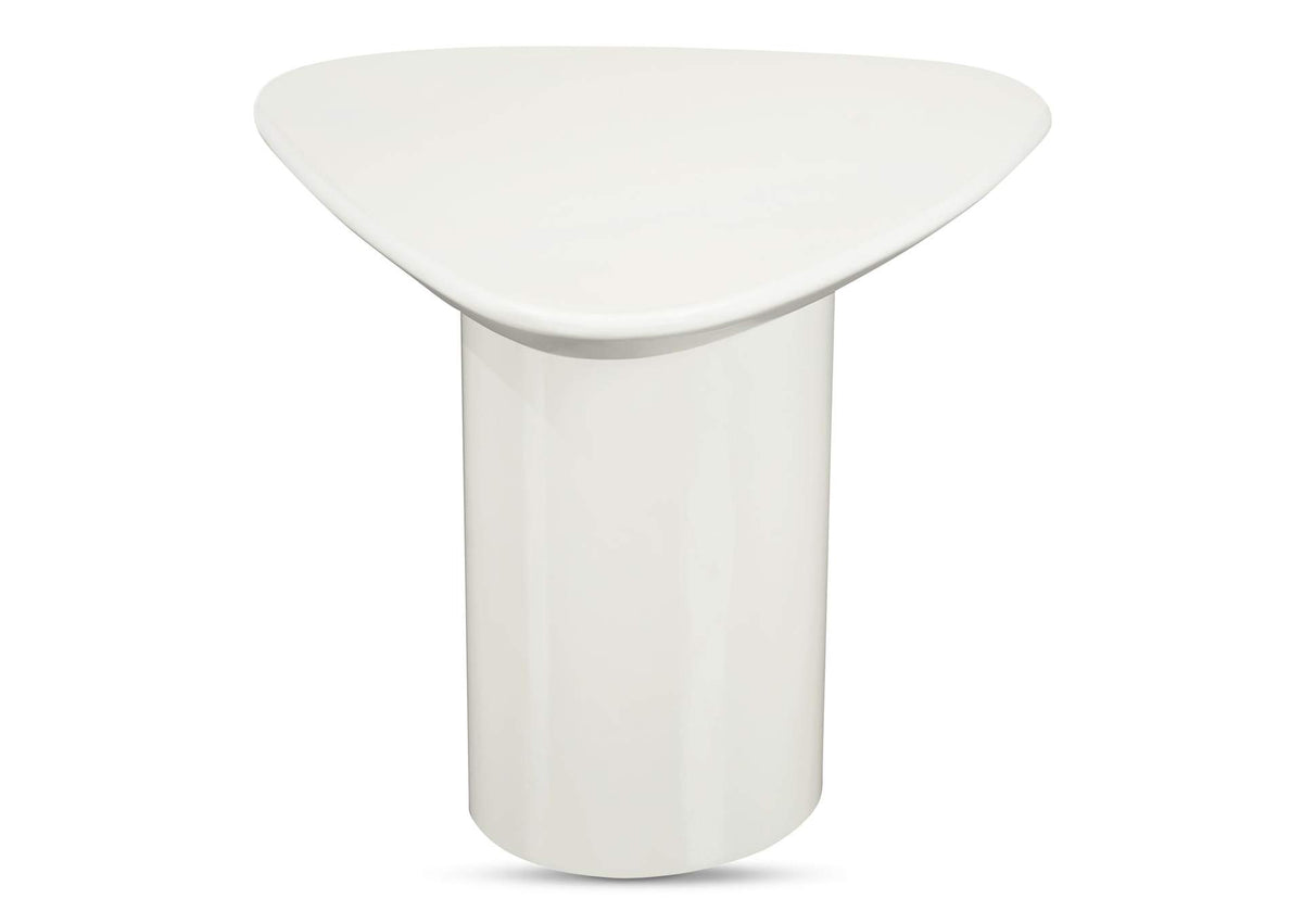 EW-1018-05-0 Eden Accent Table Ivory Lacquer