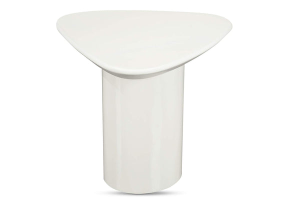 EW-1018-05-0 Eden Accent Table Ivory Lacquer