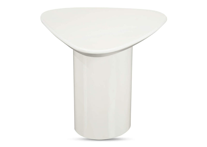 EW-1018-05-0 Eden Accent Table Ivory Lacquer