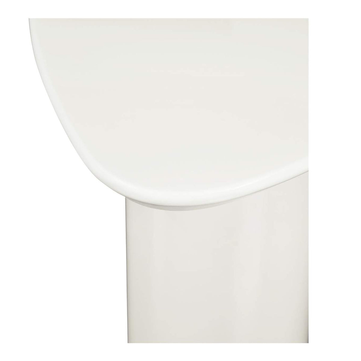 EW-1018-05-0 Eden Accent Table Ivory Lacquer