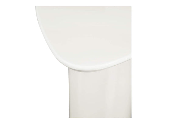EW-1018-05-0 Eden Accent Table Ivory Lacquer