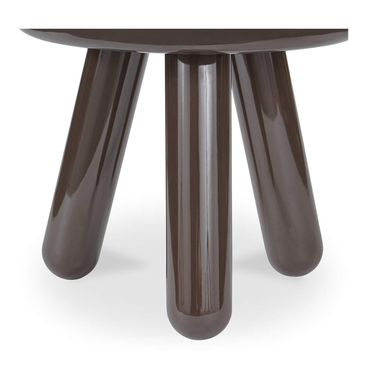 EW-1020-20 Joy Accent Table Dark Brown Lacquer