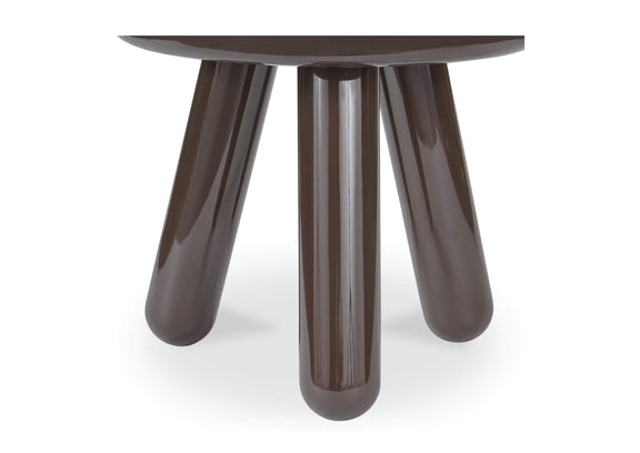 EW-1020-20 Joy Accent Table Dark Brown Lacquer