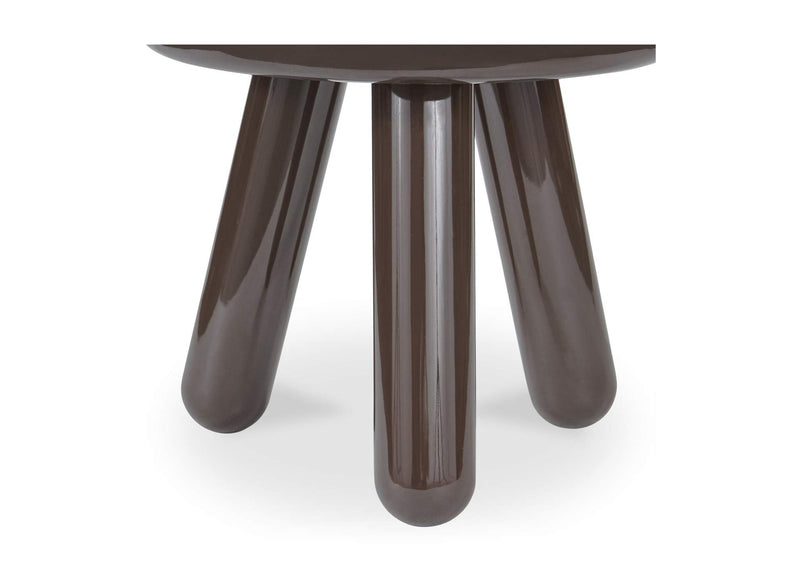 EW-1020-20 Joy Accent Table Dark Brown Lacquer