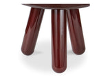EW-1020-22 Joy Accent Table Deep Red Lacquer