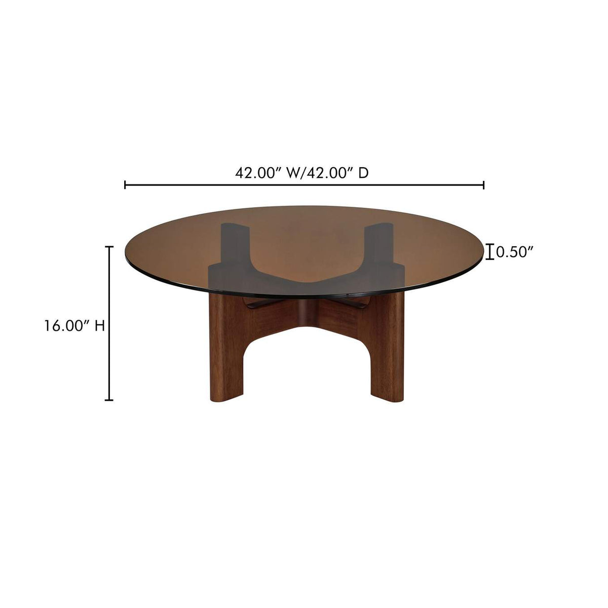 EW-1021-21-0 Luke Coffee Table Amber