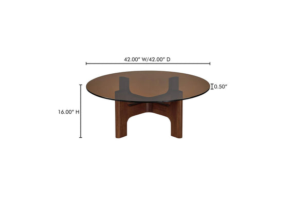 EW-1021-21-0 Luke Coffee Table Amber