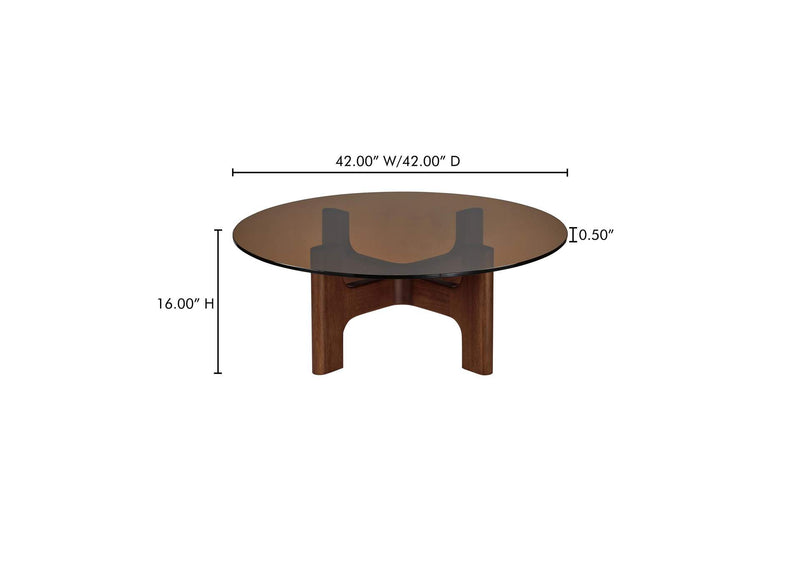 EW-1021-21-0 Luke Coffee Table Amber