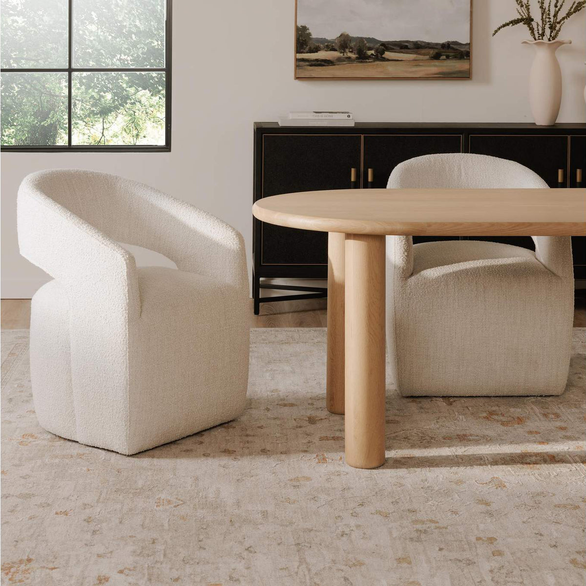 FC-1001-24-0 Milo Small Dining Table Oak