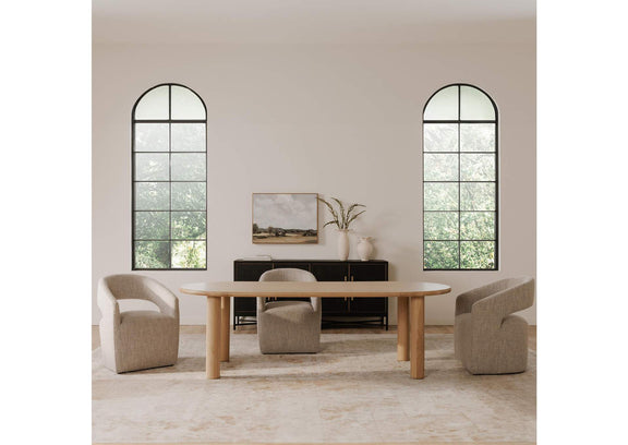 FC-1002-24-0 Milo Large Dining Table Oak