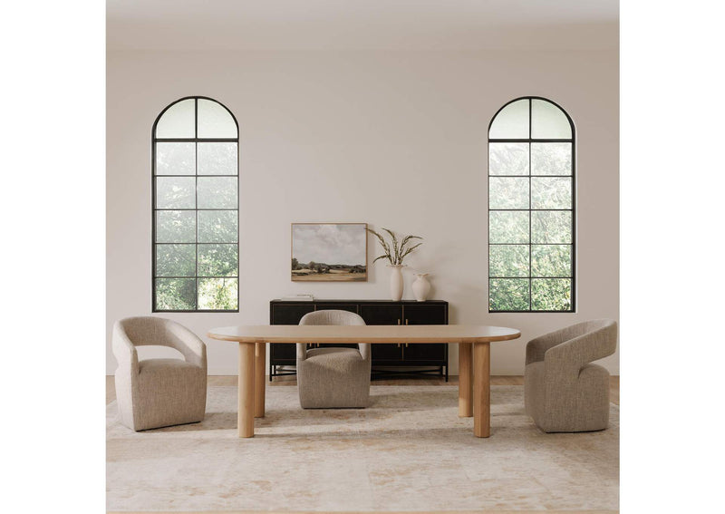 FC-1002-24-0 Milo Large Dining Table Oak