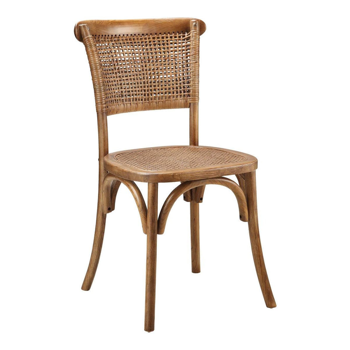 FG-1001-21 Churchill Dining Chair Light Brown - Set Of Two