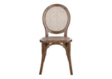 FG-1016-03 Rivalto Dining Chair Brown - Set Of Two