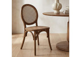 FG-1016-03 Rivalto Dining Chair Brown - Set Of Two