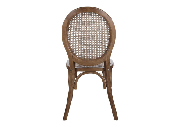 FG-1016-03 Rivalto Dining Chair Brown - Set Of Two
