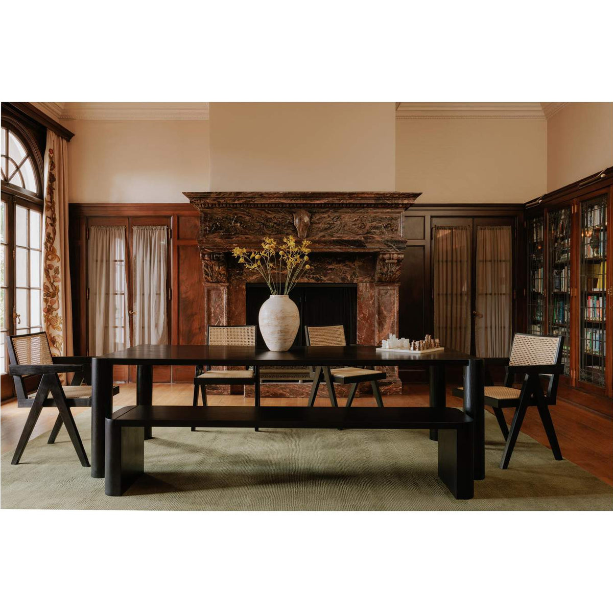 FG-1022-02 Takashi Chair Black - Set Of Two
