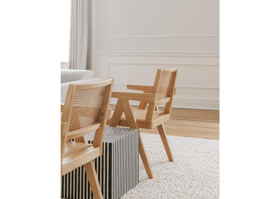 FG-1022-24 Takashi Chair Natural - Set Of Two