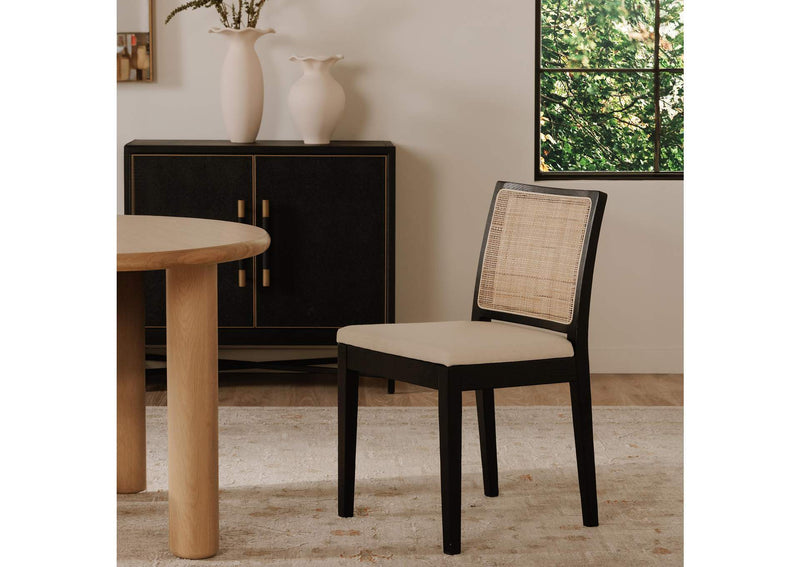 FG-1023-02 Orville Dining Chair Black - Set Of Two