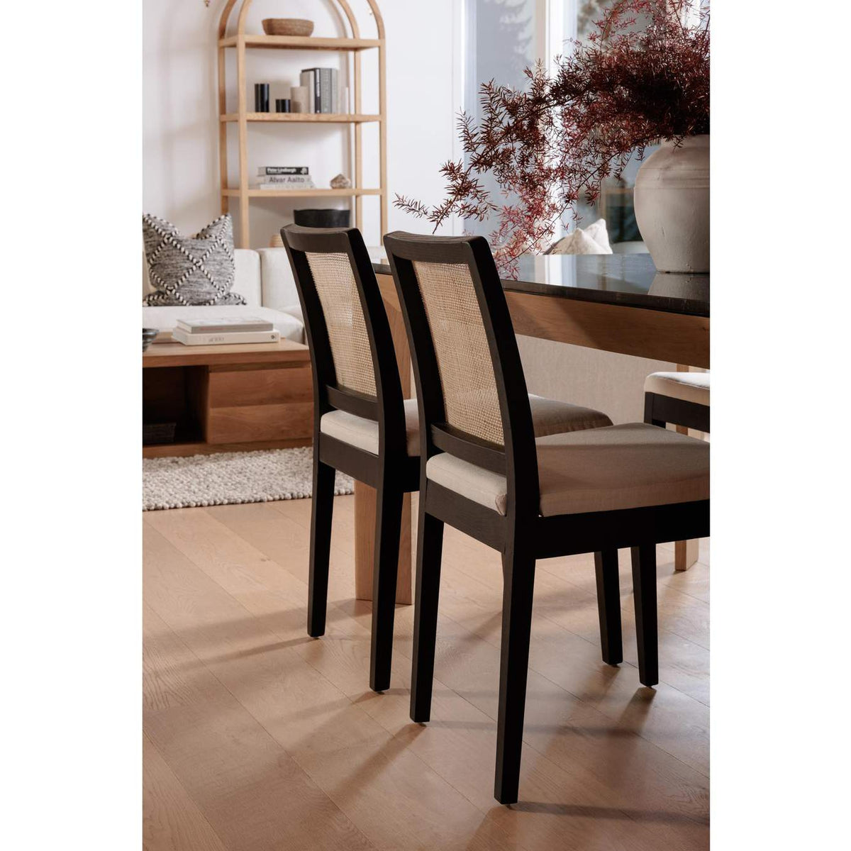 FG-1023-02 Orville Dining Chair Black - Set Of Two