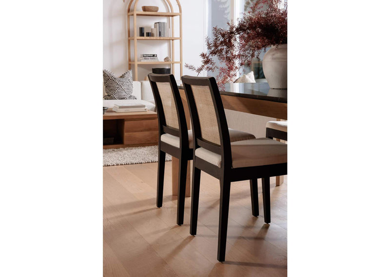 FG-1023-02 Orville Dining Chair Black - Set Of Two