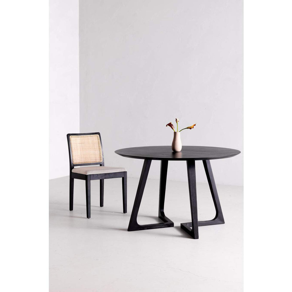 FG-1023-02 Orville Dining Chair Black - Set Of Two