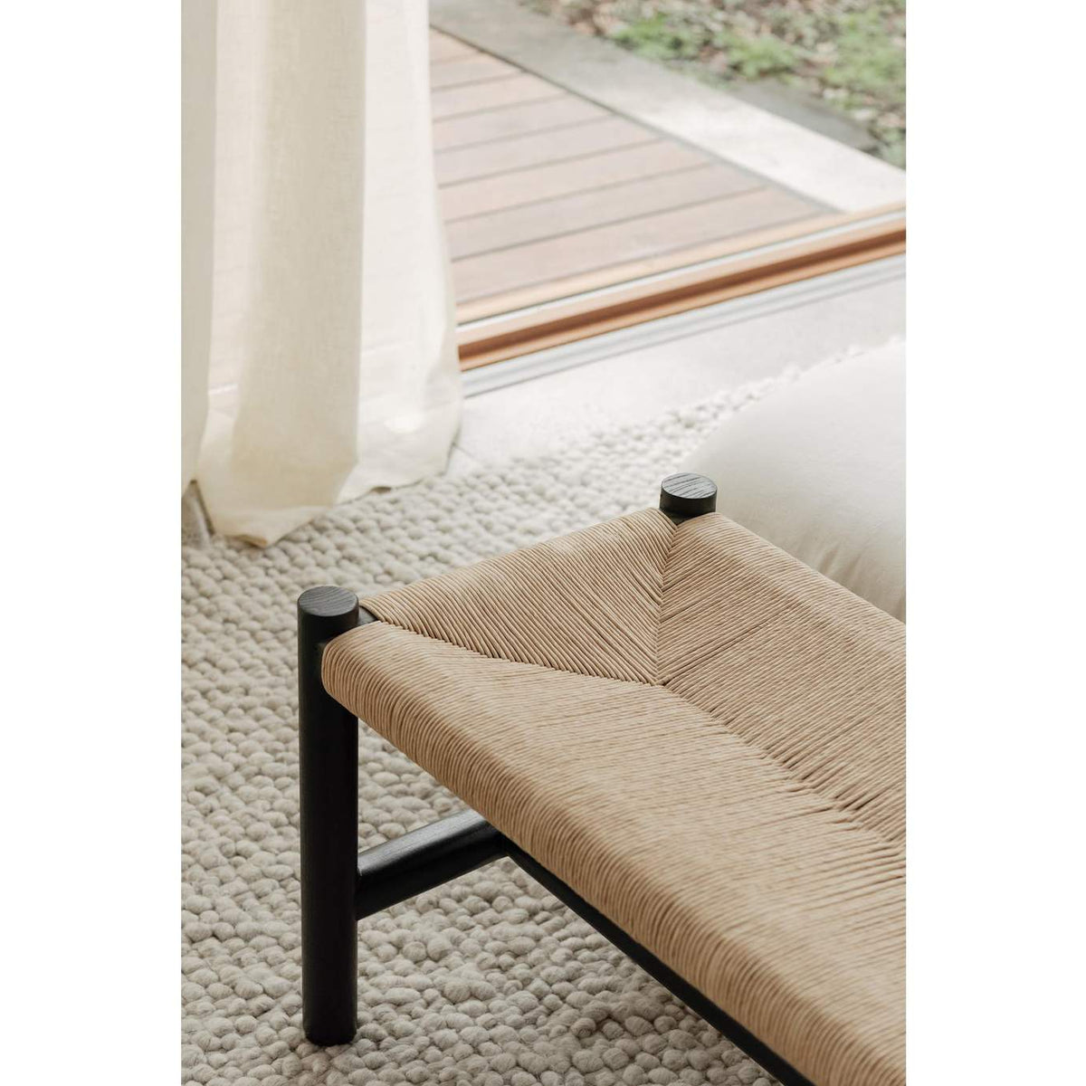 FG-1027-02 Hawthorn Small Bench Black