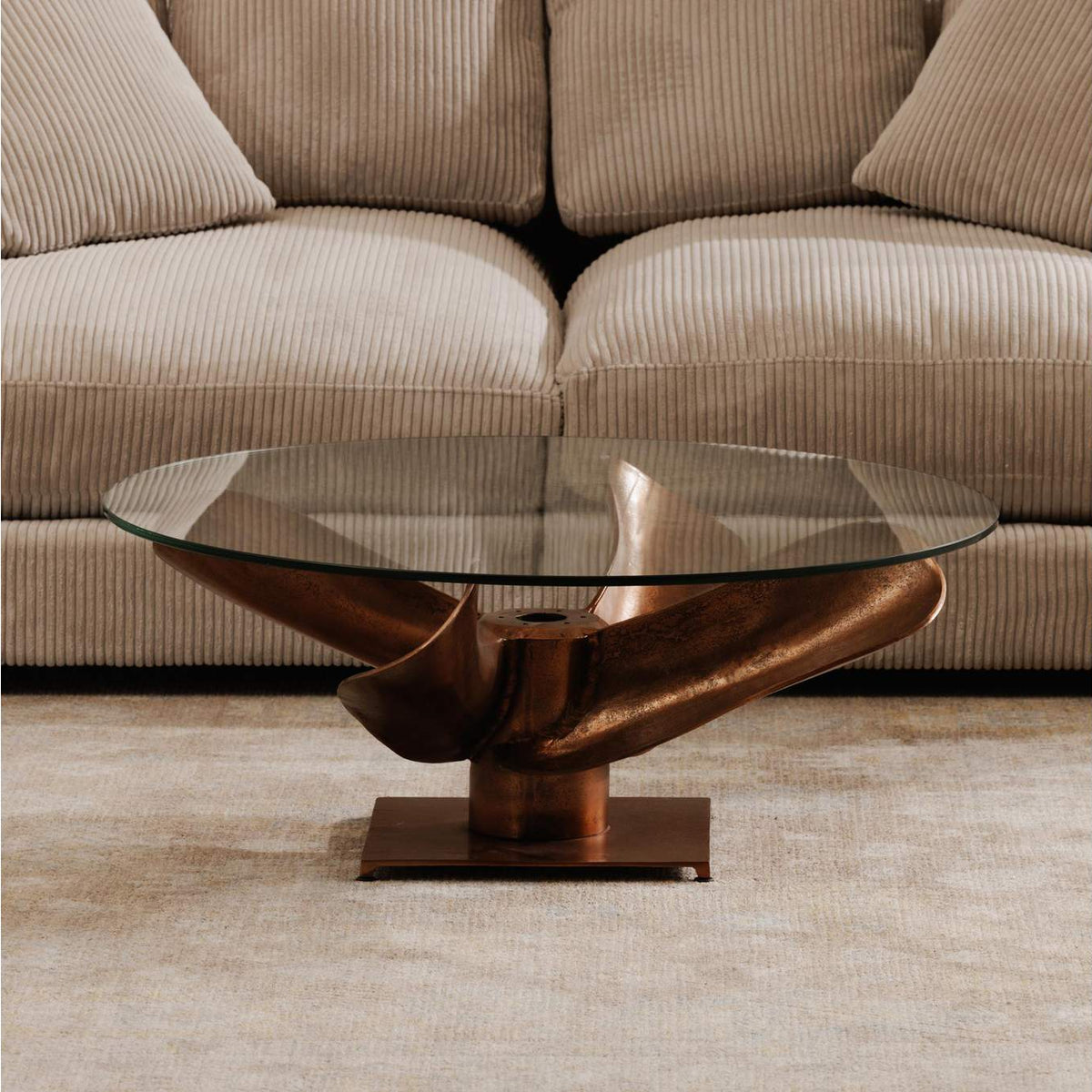 FI-1062-42-0 Archimedes Coffee Table Copper