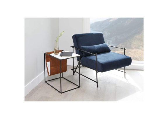 FI-1078-37 Cave Magazine Rack Brown