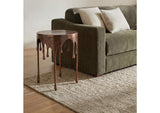 FI-1090-50 Copperworks Accent Table Antique Copper