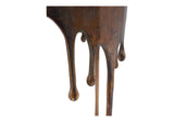 FI-1090-50 Copperworks Accent Table Antique Copper