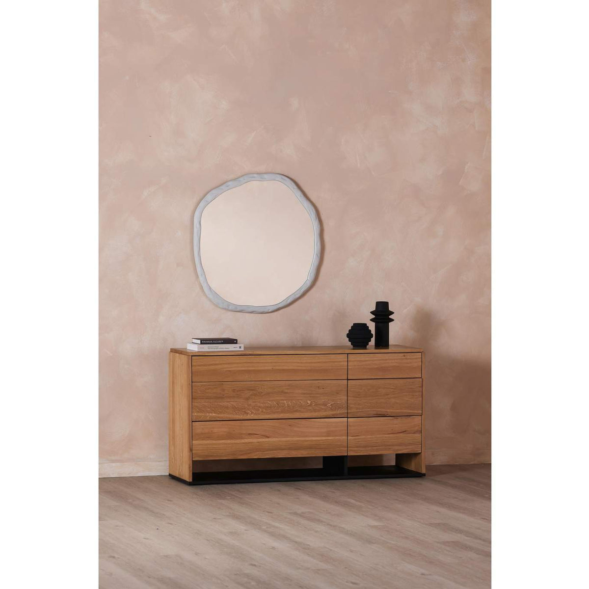 FI-1098-18 Foundry Large Mirror White